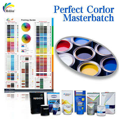 อะคริลิค เรซิน ออโต้ ปรับสี รถยนต์ ผิวเหลว 1K สีฟ้าสดใส