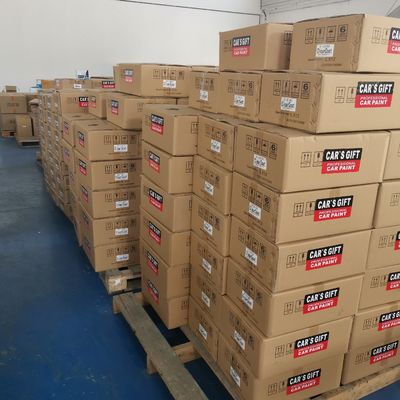 สีรถสีขาวบริสุทธิ์ สารสกัด Anti UV Acrylic Resin