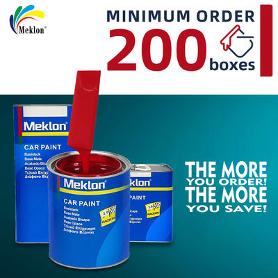 การปรับระดับดี 2K ส้มแดง สีโลหะรถยนต์ สีอะคริลลิก สเปรย์เคลือบเหลว