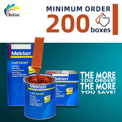 2K สีส้มรถยนต์ Top Coat สําหรับผู้ผลิตสีรถยนต์