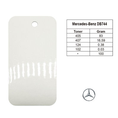 Benz DB723 สีเสร็จ สีรถยนต์ผสมผสานแล้ว