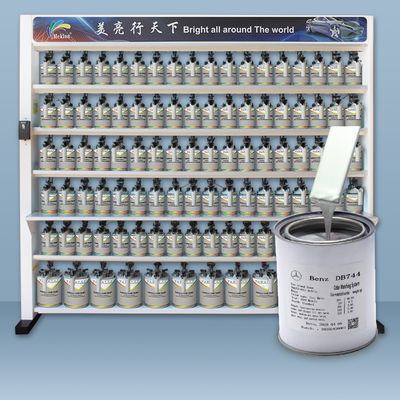 Benz DB723 สีเสร็จ สีรถยนต์ผสมผสานแล้ว