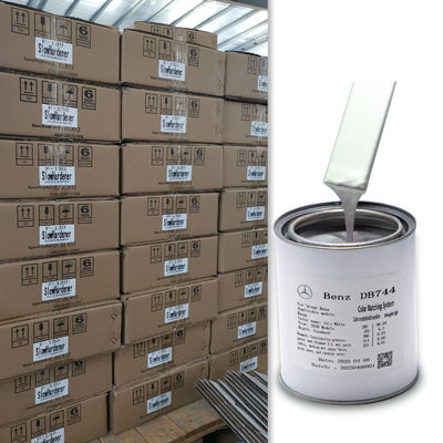 Benz DB723 สีเสร็จ สีรถยนต์ผสมผสานแล้ว