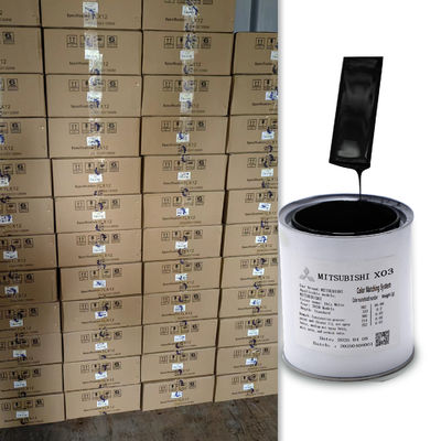 สีรถยนต์ OEM Ultra Black สีดำสนิท Midnight Obsidian ที่ปรับแต่งได้ MK105