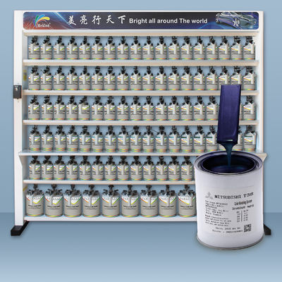 สีพ่นซ่อมตัวถังรถยนต์สำหรับรุ่น Mitsubishi โดยเฉพาะ พร้อมระบบการผลิตประสิทธิภาพสูง