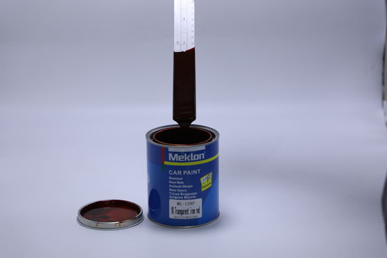 MK128 โล่สีแดงเข้ม โปร่งแสง สีแดงเหล็กสำหรับรถยนต์​