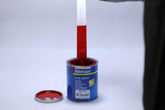 สีรถยนต์สีแดงเพลิง ทนทานต่อการสึกหรอและทนทานต่อการกัดกร่อน ในราคาส่งจากโรงงาน