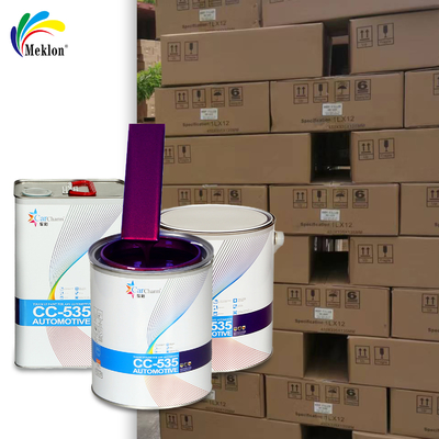 สีรถยนต์โรงงาน สีม่วงดรีมมี่เงางามสูง