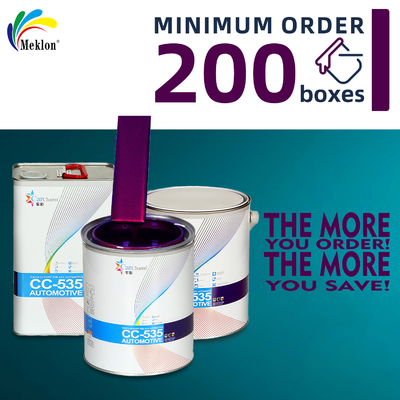 สีรถยนต์โรงงาน สีม่วงดรีมมี่เงางามสูง