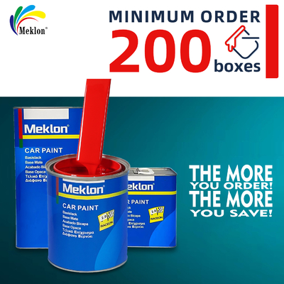 สีรถยนต์ฟื้นฟูสมรรถนะสูง, เงางามสูง และพ่นง่าย สีแดงสด