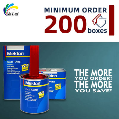 สีรถยนต์ทน UV 1K มีความสว่างสูงต่อเนื่องและสีรถยนต์สีแดงที่ส่องแสง