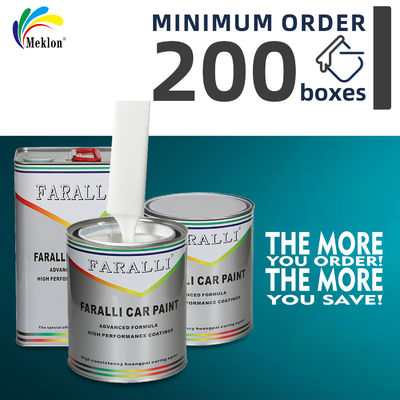 1K Ferrari ขายร้อน ประสิทธิภาพและความแห้งเร็ว สีสเปรย์รถสีขาวบริสุทธิ์