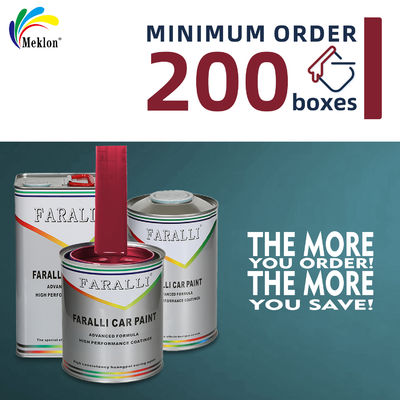 ผู้ผลิต ขายตรง ทนต่อรอยขีดข่วน ทนต่อสภาพอากาศ สีแดงแห้ง ซ่อมรถยนต์