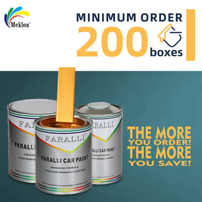 สภาพแวดล้อมสะดวก สีรถสีทอง ด้วยสีที่ตรงกันและกันรอย