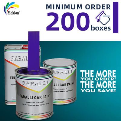 สีสเปรย์รถยนต์สีน้ำเงินม่วงเมทัลลิค พร้อมประสิทธิภาพสูงและปล่อยสาร VOC ต่ำ