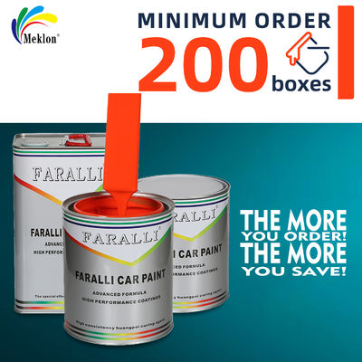 สีซ่อมรถยนต์สีส้มสดใสขายดีและคุ้มค่าสำหรับการพ่นสีรถยนต์