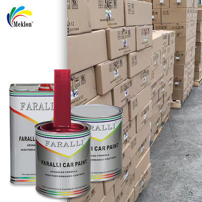 แมท สีกระจ่าง เร็วแห้ง ยาวนาน ป้องกันการกัดกรอง สีแดง การซ่อมรถ