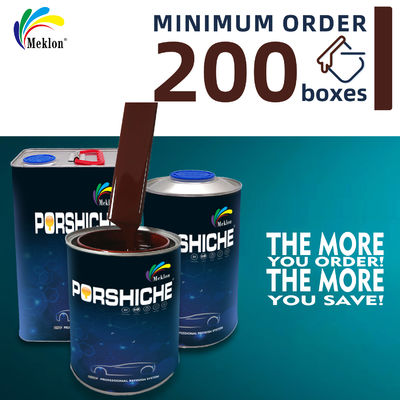 สีซ่อมรถยนต์สีดำ แดง เงางาม ทนทานต่อรังสียูวี ทนต่อสภาพอากาศ และทนต่อการสึกหรอ 1K2K