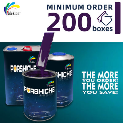 สีสเปรย์รถยนต์สีมืดสีม่วงอาคริลิค มีคุณสมบัติต่อต้านการกัดกร่อนที่มีความสามารถสูงและยาวนาน