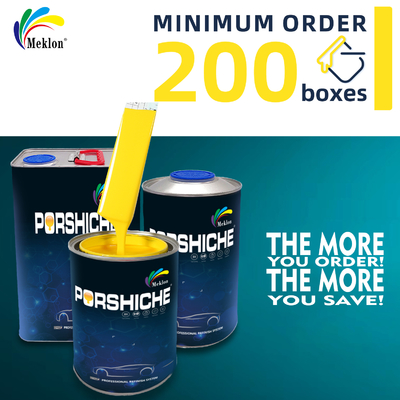 สีรถยนต์เหลืองมะนาวเงาสูง - VOC 380g/L