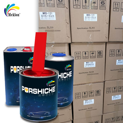 สีสเปรย์รถยนต์สีแดงทนต่อรอยขีดขีด VOC ต่ํา