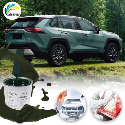 สีรถยนต์มุกเขียวเข้ม แห้งเร็ว สำหรับ Nissan Honda