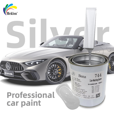 สีซ่อมรถยนต์โลหะเงิน VOC ต่ํา มีประสิทธิภาพราคาสูงและคุ้มครองสิ่งแวดล้อม