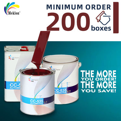 สีรถยนต์สีแดงคลาสสิก ทนความร้อนสูง เงางาม และทนต่อสภาพอากาศ