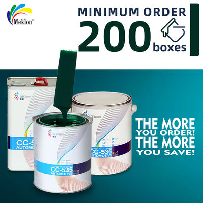 ลายสีรถยนต์สีเขียวมะเขือเทศแบบคลาสสิค สูงสุด สะดวกต่อสิ่งแวดล้อม