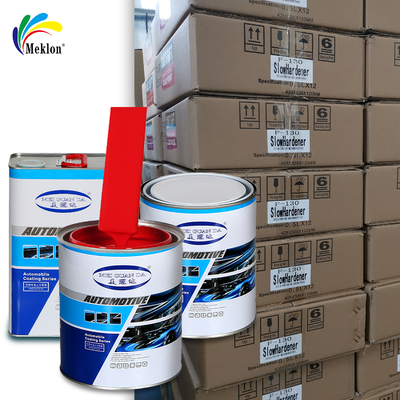 สีอะคริลิคกันสนิมและทนต่อการสึกหรอ สีรถยนต์ สีแดงเมทัลลิคสำหรับรถยนต์