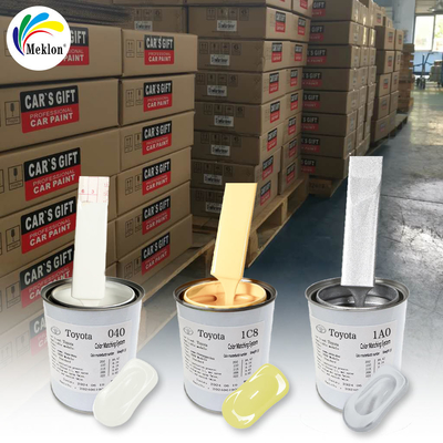สีรถยนต์อะคริลิคไข่มุกขาว 1K Toyota จัดจำหน่ายโดยตรงจากโรงงาน