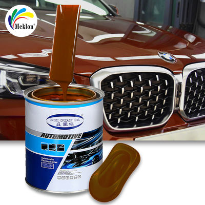 สัมผัสความแตกต่างกับ Meklon Ready Mixed Car Paint สําหรับ Audi LS8S Brown