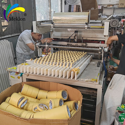 เทปกาวย่นสำหรับพ่นสีรถยนต์ไม่ทิ้งคราบกาวและทำความสะอาดง่าย