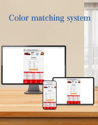 ปรับปรุงสีรถยนต์ 2K สีม่วง สีรถยนต์สําหรับการเคลือบที่ทนทานและสดใส