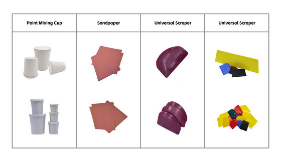 ถ้วยผสมสีสําหรับรถยนต์ การผสมสีสีรถยนต์ การผสมสีสี