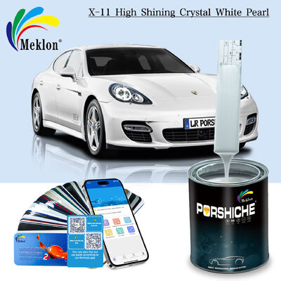 ไม่อันตราย สถานที่เปรลเลสเซนต์ Auto Paint การป้องกัน UV Crystal White Pearl Paint