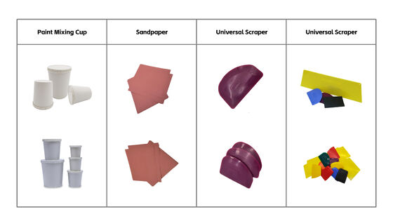 มีสีรถยนต์และอุปกรณ์ตกแต่งความงามให้เลือกหลากหลายประเภท