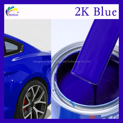 สีรถยนต์ Meklon MK-208 2K สีฟ้า ทนรอยขีดข่วน ปล่อยสาร VOC ต่ำ สำหรับงานซ่อมรถยนต์