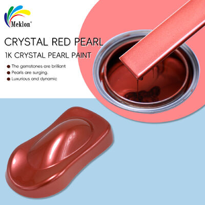 สีสเปรย์พ่นรถยนต์อุตสาหกรรม Meklon MK-X-02 Crystal Red Pearl สีเคลือบอะคริลิกเหลว ราคาโรงงานผู้ผลิต