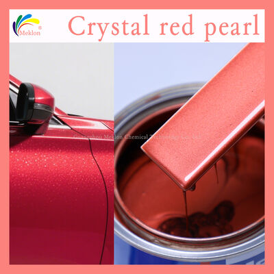 สีสเปรย์พ่นรถยนต์อุตสาหกรรม Meklon MK-X-02 Crystal Red Pearl สีเคลือบอะคริลิกเหลว ราคาโรงงานผู้ผลิต