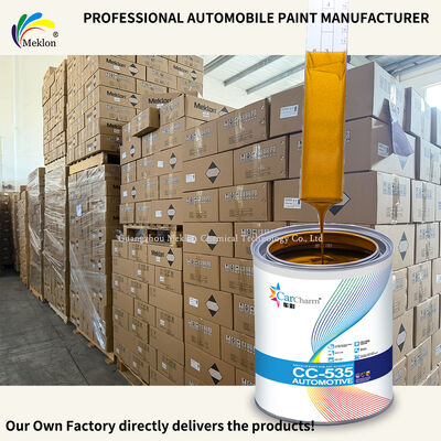 สีสเปรย์รถยนต์ MK-M418 อะคริลิค 1K สีรองพื้น สีทอง เงิน (เหลือง) สำหรับซ่อมรถยนต์