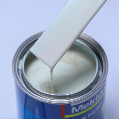 สีอะคริลิครีฟินิชรถยนต์เรซิ่นอะคริลิกมุกเขียวทนต่อรอยขีดข่วน VOC ต่ำ สำหรับซ่อมแซมยานยนต์