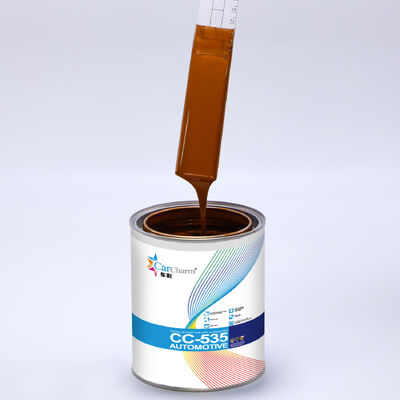 การแห้งรวดเร็ว 1K สีส้มแดงเงินสีอะคริลิค รถยนต์ รถยนต์ ปรับปรุงการเคลือบและสี การใช้งานอุตสาหกรรม ซ่อมแซมและปรับปรุงรถยนต์