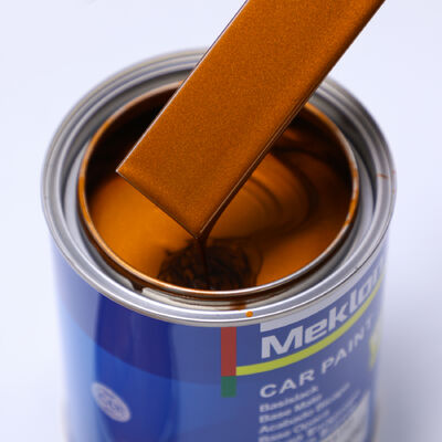 การแห้งรวดเร็ว 1K สีส้มแดงเงินสีอะคริลิค รถยนต์ รถยนต์ ปรับปรุงการเคลือบและสี การใช้งานอุตสาหกรรม ซ่อมแซมและปรับปรุงรถยนต์