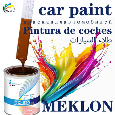 การแห้งรวดเร็ว 1K สีส้มแดงเงินสีอะคริลิค รถยนต์ รถยนต์ ปรับปรุงการเคลือบและสี การใช้งานอุตสาหกรรม ซ่อมแซมและปรับปรุงรถยนต์