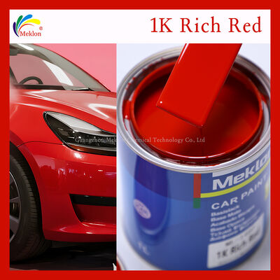ทนต่ออากาศ 1K สีแอคริลิกสีแดงรวย