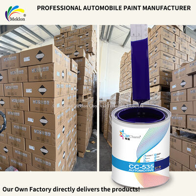 Pure Blue Acrylic Paint Automotive Car Refinish Coating & Car Paint