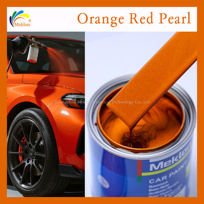 สีออโต้สีแดงสีส้มสีแดงสีเพชร สีรถยนต์ Anti-Fade Custom Car Paint OEM & ODM
