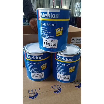 ML-137P 1K สีดำอะคริลิคสีรถ High GLOSS สีทึบสี Refinishing สีรถยนต์สำหรับรถซ่อม