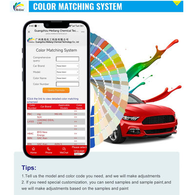 ML-137P 1K สีดำอะคริลิคสีรถ High GLOSS สีทึบสี Refinishing สีรถยนต์สำหรับรถซ่อม